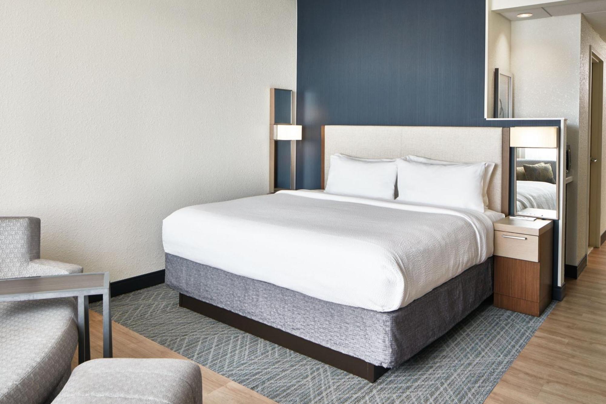 Guest room 1 King Sofa bed Partial water view Balcony Mobility Accessible w or Roll Shower,1500222358:JPEG