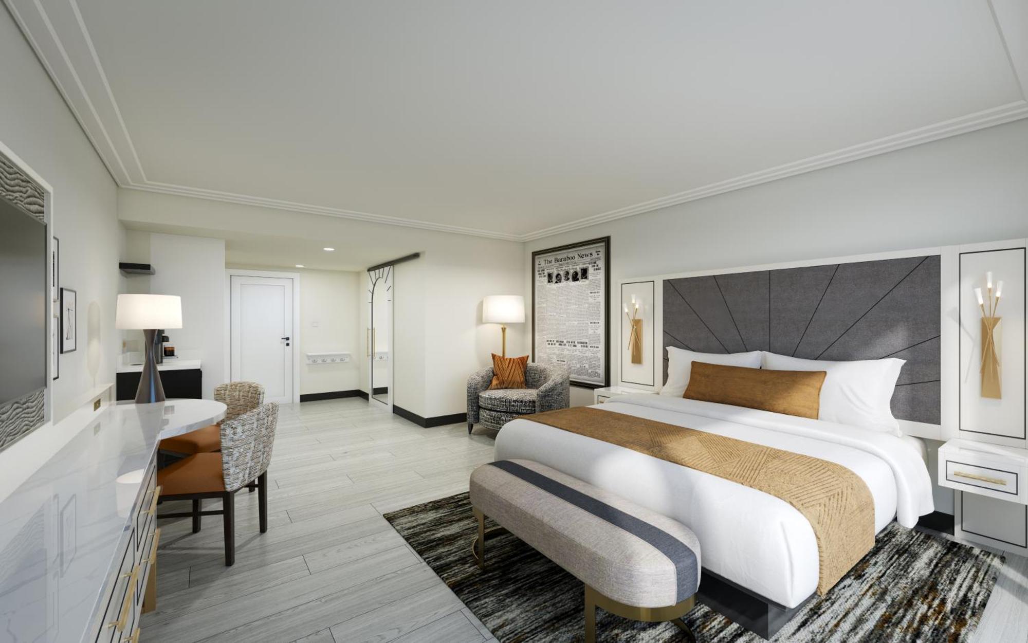 Chambre Lit King-Size Deluxe
