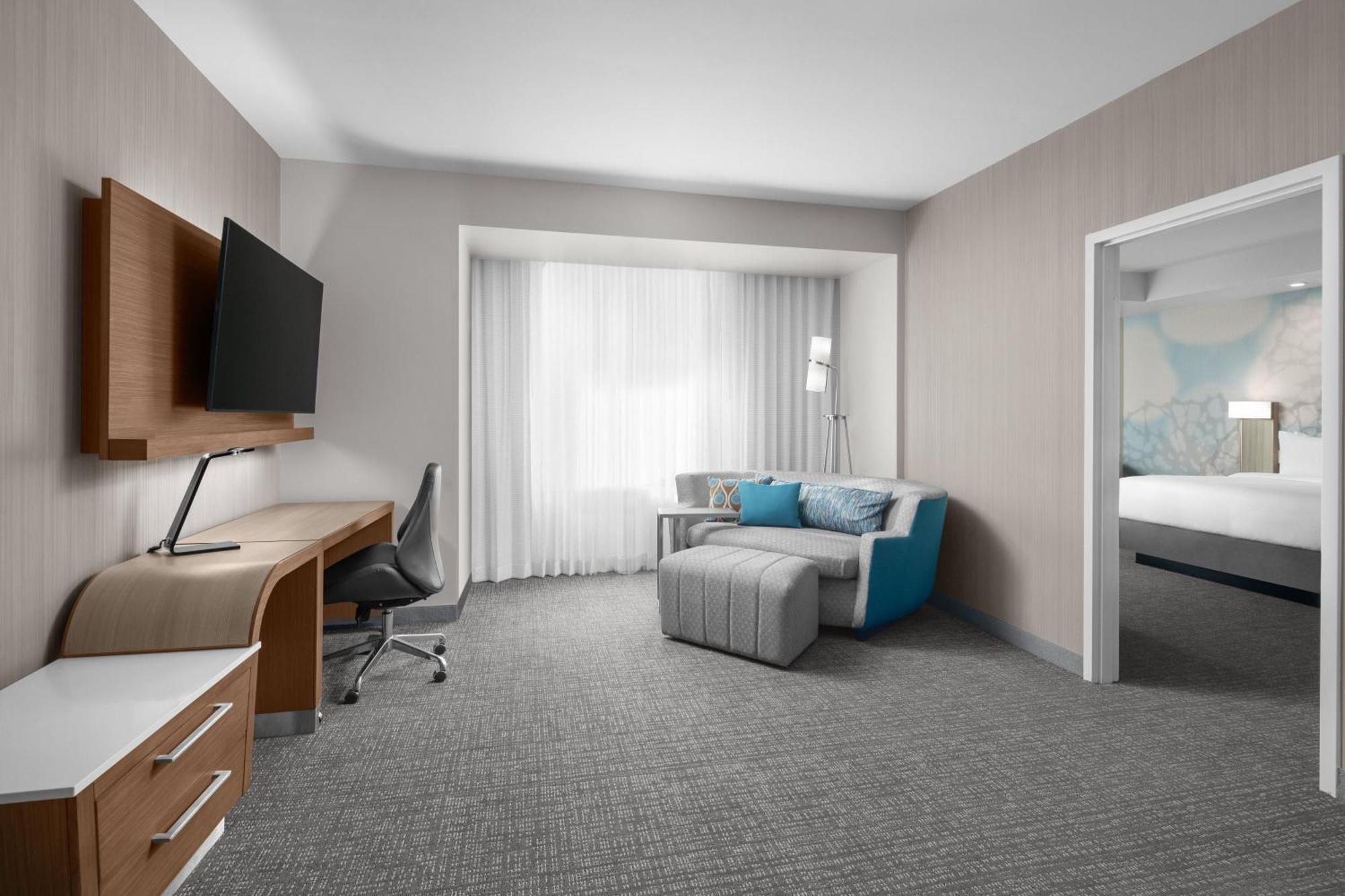 Suite mit 1 Schlafzimmer, 1 Kingsize-Bett und Schlafsofa