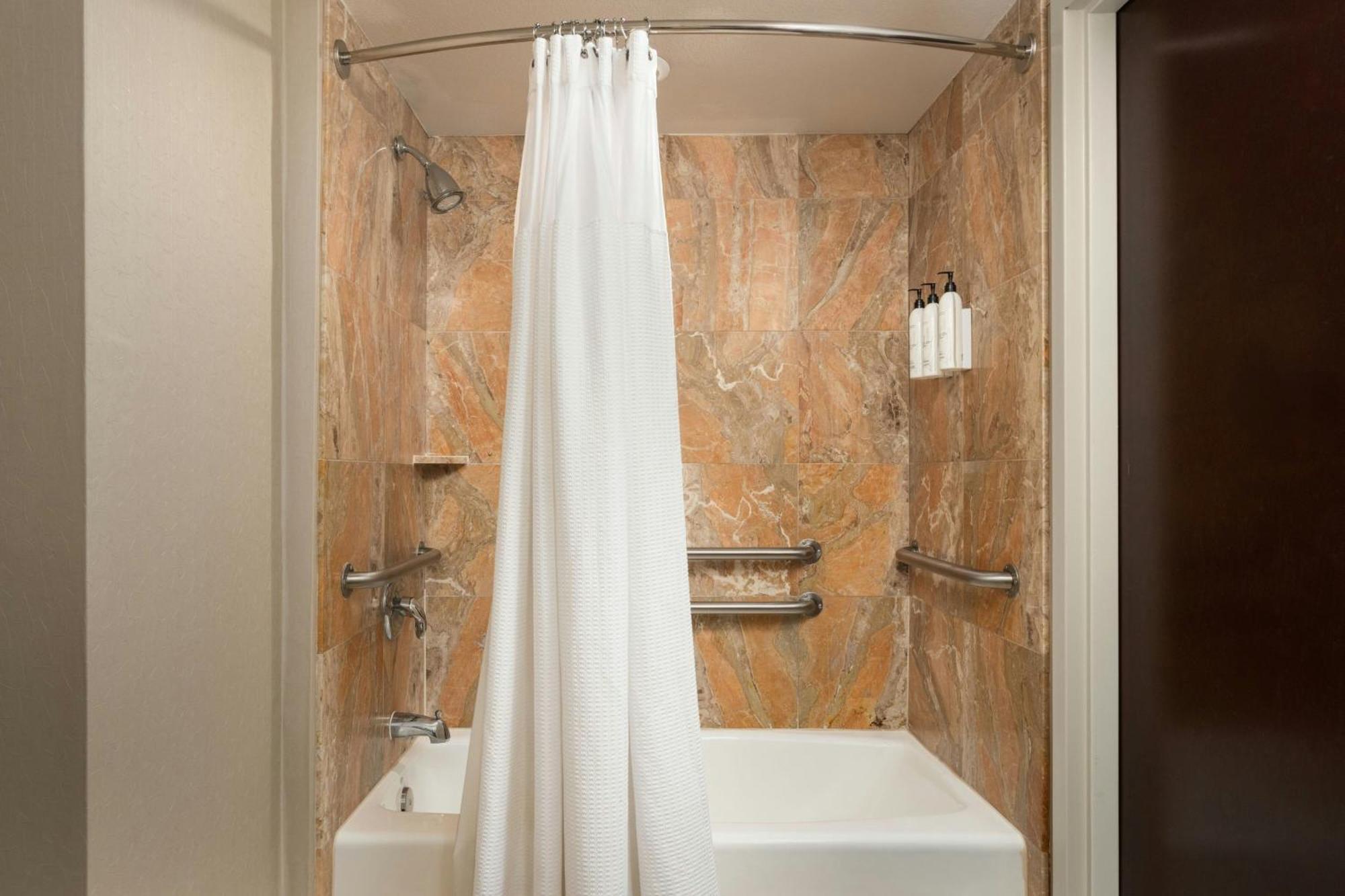 King Suite Bathtub Trundle Sofa Mobility Access or Hearing Accessible
