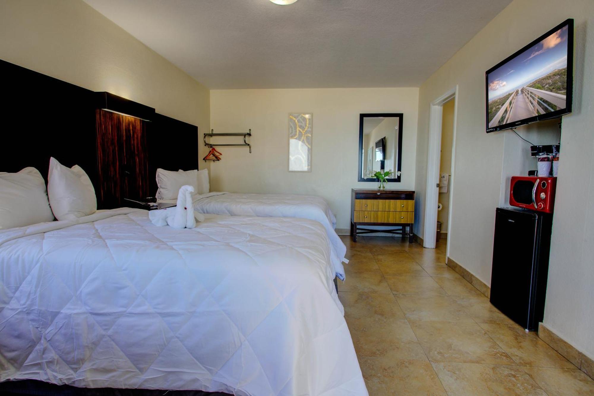 Deluxe Doppelzimmer mit seitlichem Meerblick