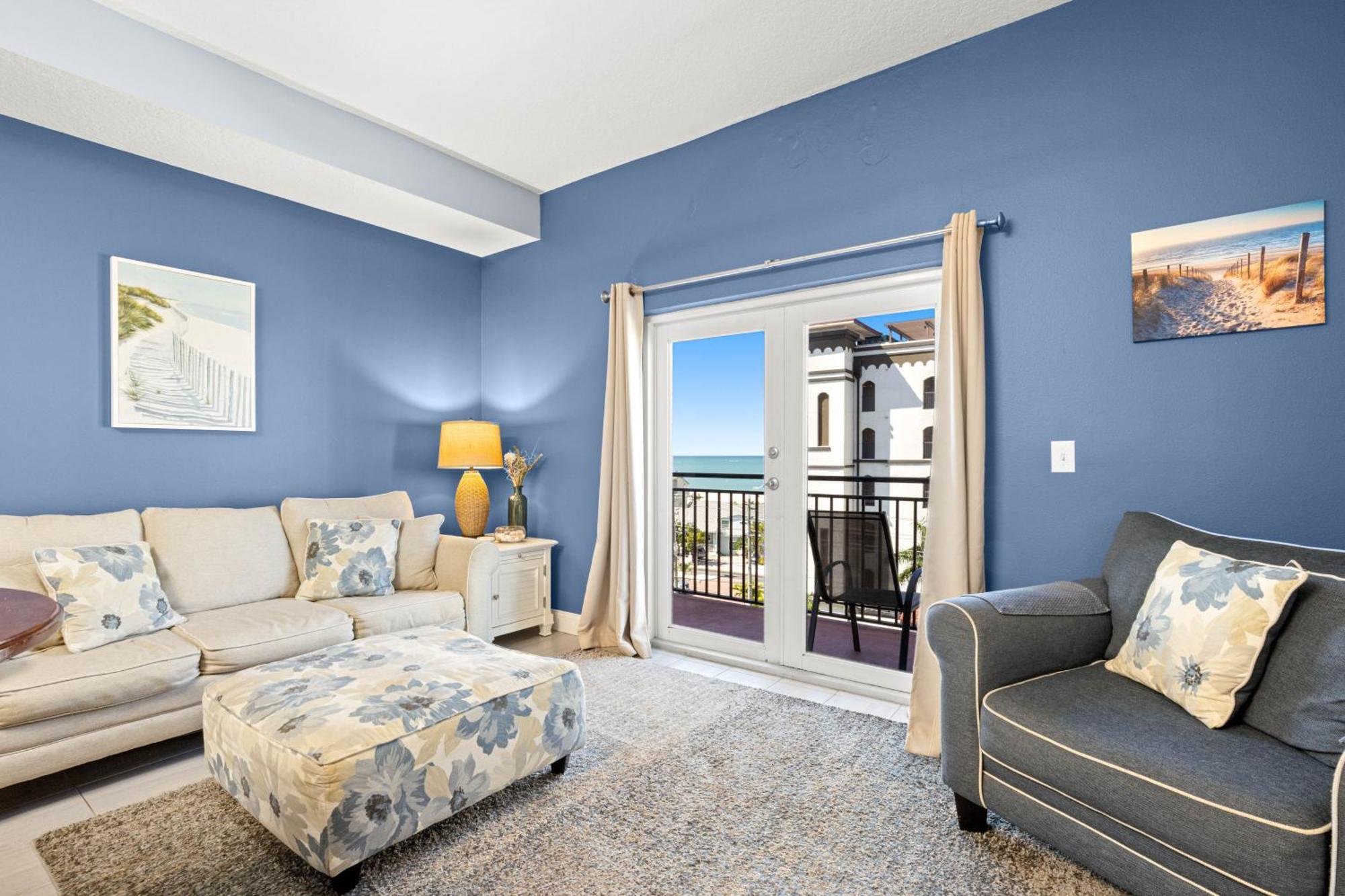 One-Bedroom Apartment Balcony