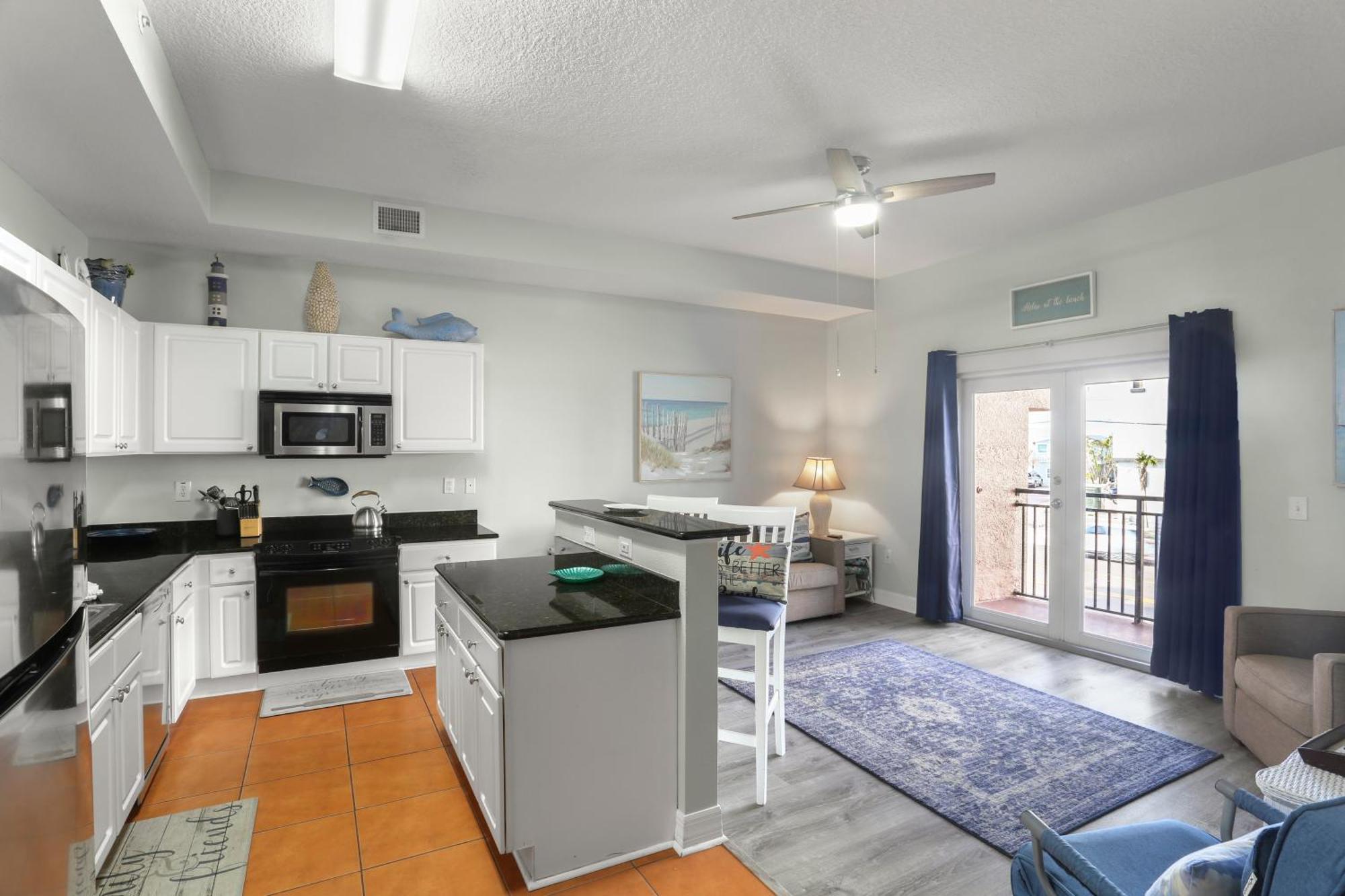 One-Bedroom Apartment Balcony