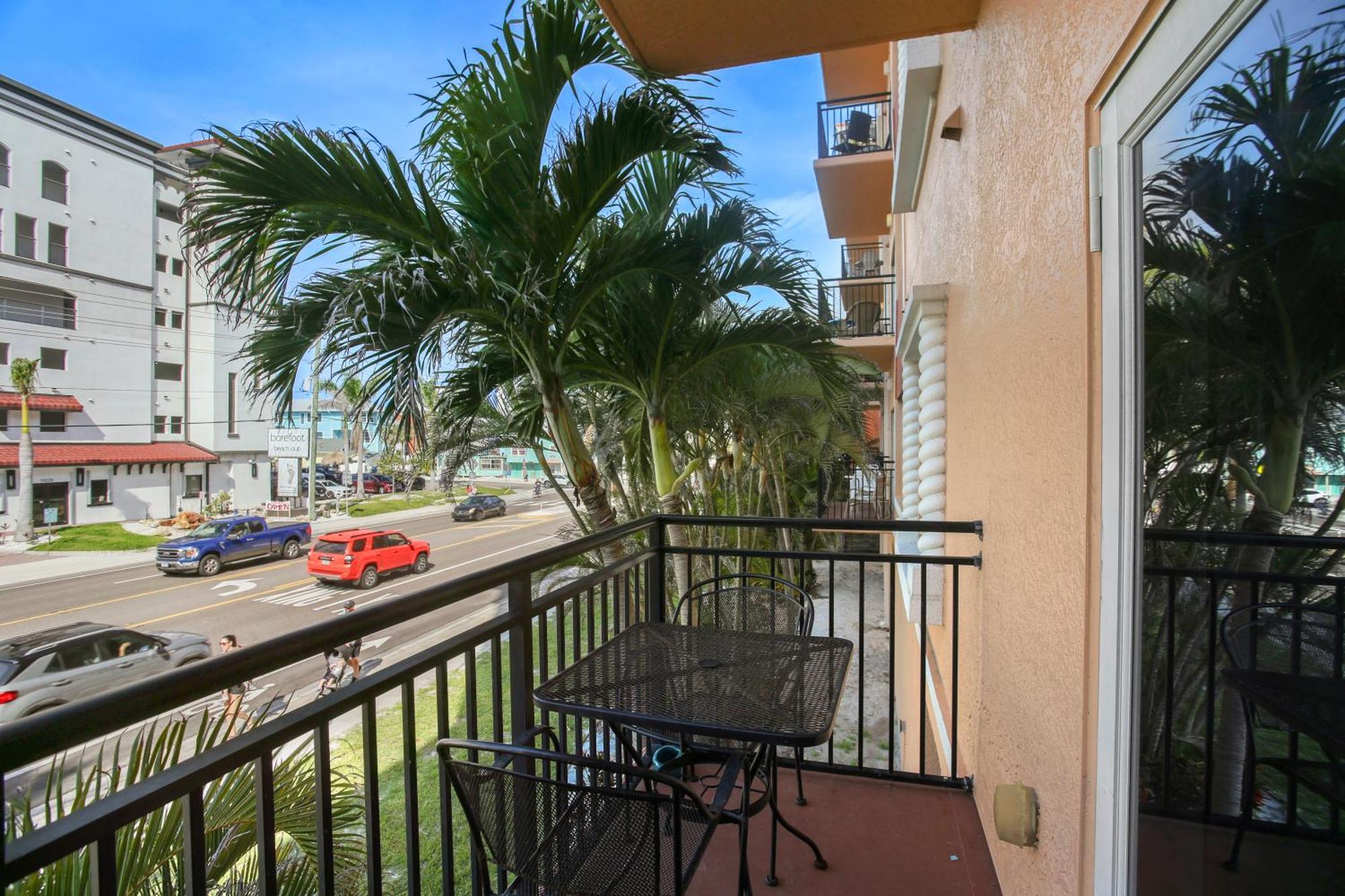 One-Bedroom Apartment Balcony