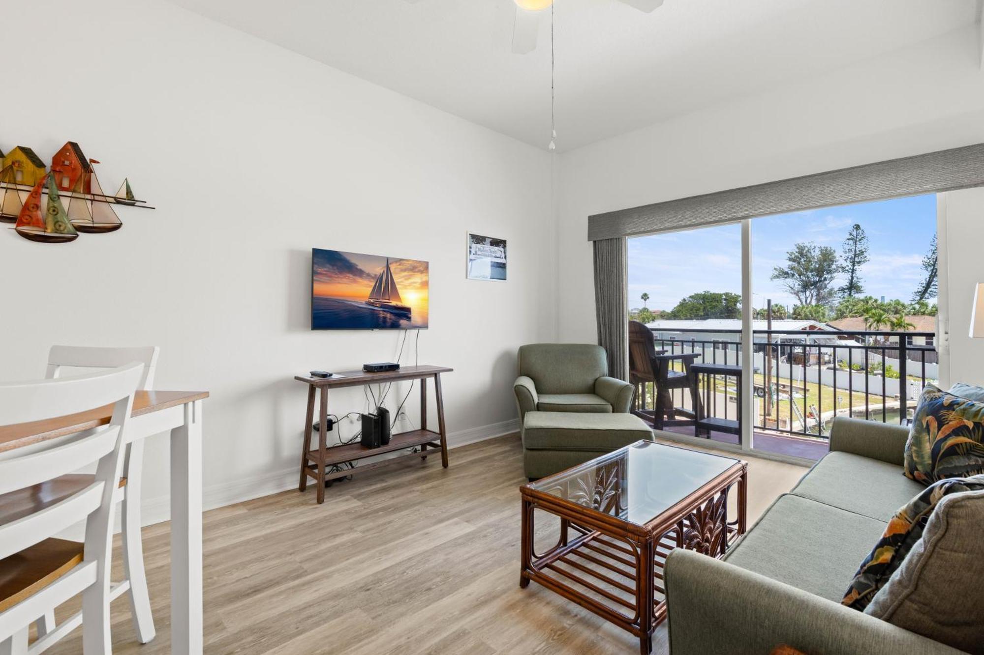 Two-Bedroom Apartment Balcony