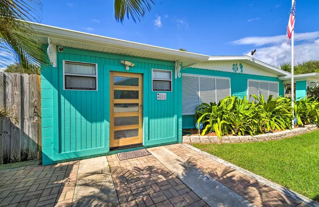 Walkable Florida Duplex: 2 Blocks To Cocoa Beach!-1