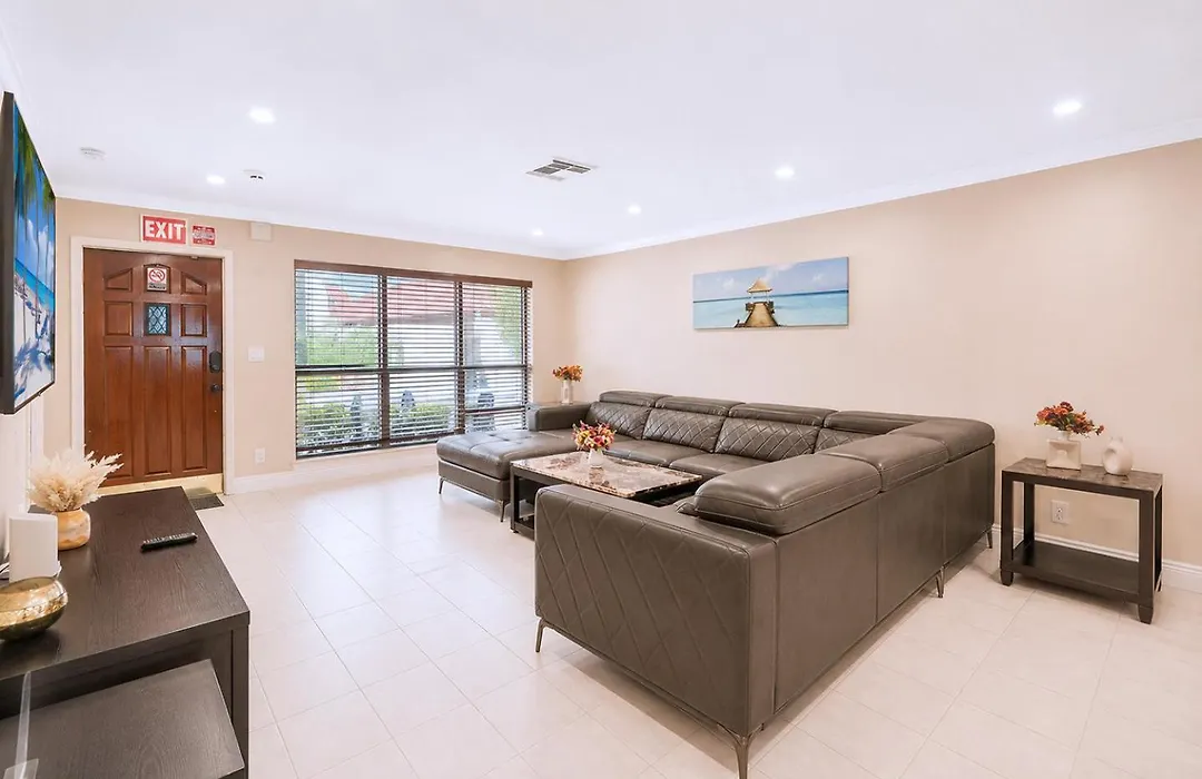 Deluxe 5Br Villa Heated Pool Near Hollywood Beach-1