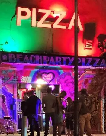 Beach Party Pizza Pivate Beach Room-2