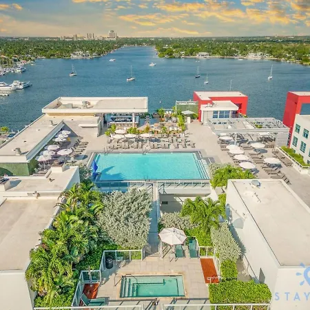 Hollywood Beach Broad - Walk - Gym - Amazing Pool-2