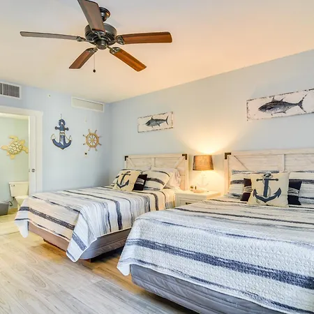 Waterfront Condo W/ Water Park, Walk To The Beach!-3