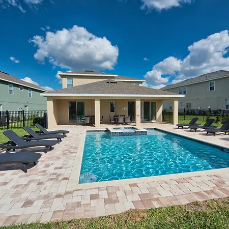Grand Home Near Disney With Private Pool, Media And Themed Rooms With Waterpark & Resort Access At Encore Resorts Reunion - 360Bu-3