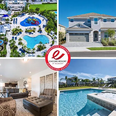 Outstanding Home With Private Pool Near Disney With Waterpark & Resort Access At Encore Resort - 7731Ff-3