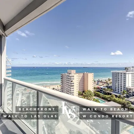 W Hotel Ftl Beach 1509 Oceanview 2Bed 2Bath Condo Resort-2