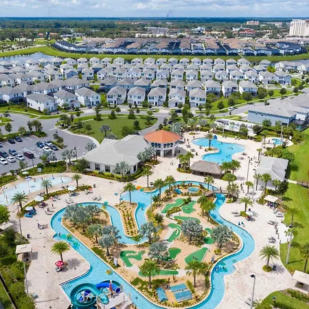 Gorgeous Four Bd W/ Pool Close To Disney 5035-2