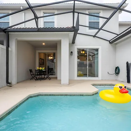 Gorgeous Four Bd W/ Pool Close To Disney 5035-3