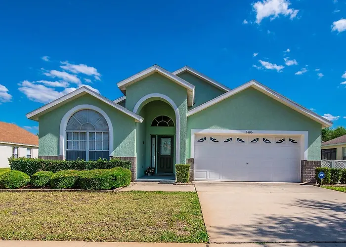 The Oasis Villa Orlando met een Zwembad