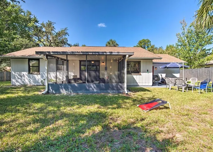 Haustierfreundliches Pet-Friendly Crystal River Home With Hot Tub!