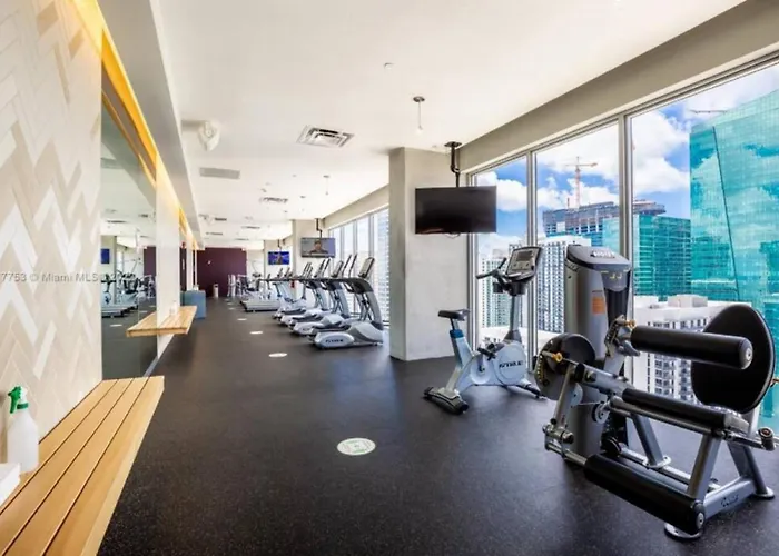 Sun-Splashed 1Br Condo Unit In Dwtn Miami With Wfh con Piscina
