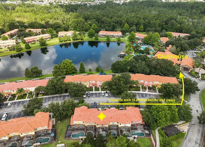 Private Wish Upon A Splash - Family Villa - 3Br - Private Pool - Disney 4 Miles Kissimmee
