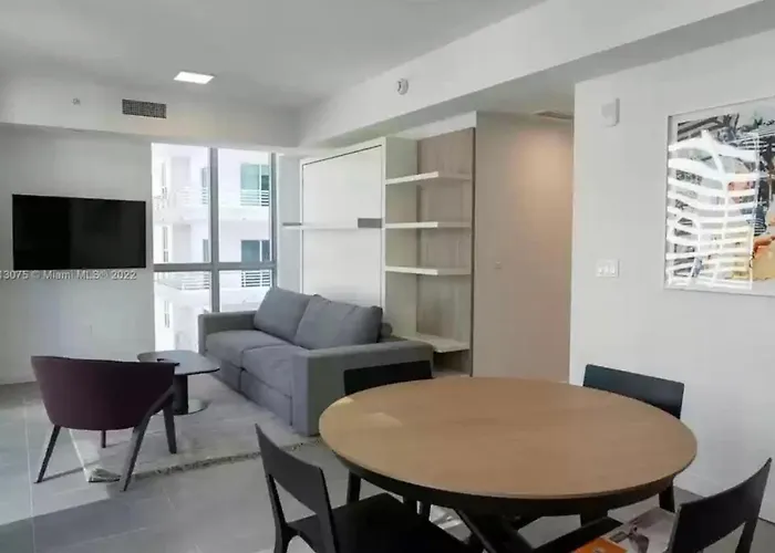 Miami Downtown Comfy Condo-Hotels In A Luxury Modern Building