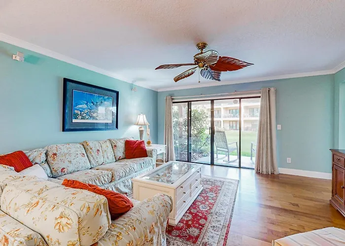 Patio Condo In Oceanfront Community W/ Pool - Walk To Beach St. Augustine