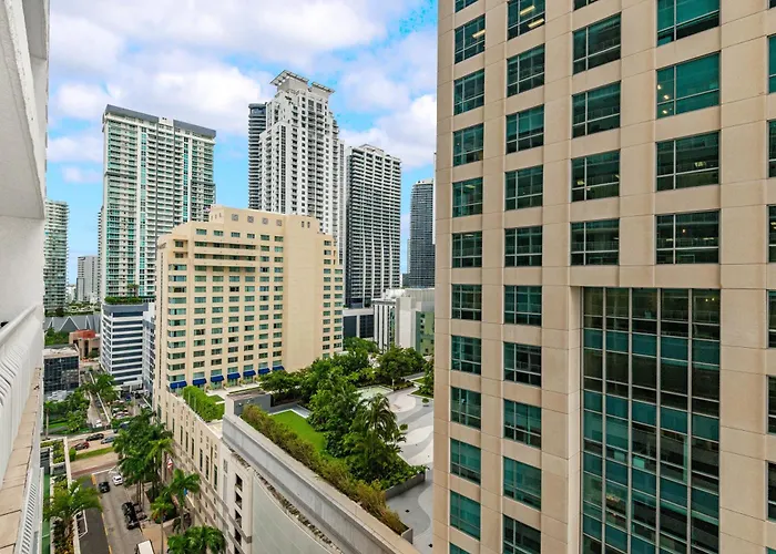 High Rise Brickell Modern Studio Miami che accetta animali