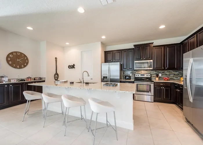 Grand Home Near Disney With Private Pool, Media And Themed Rooms With Waterpark & Resort Access At Encore Resorts Reunion - 360Bu Orlando