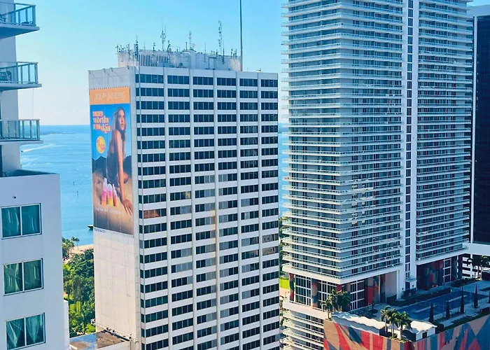 Huge Studio Pool & Gym - Explore Miami'S Heat