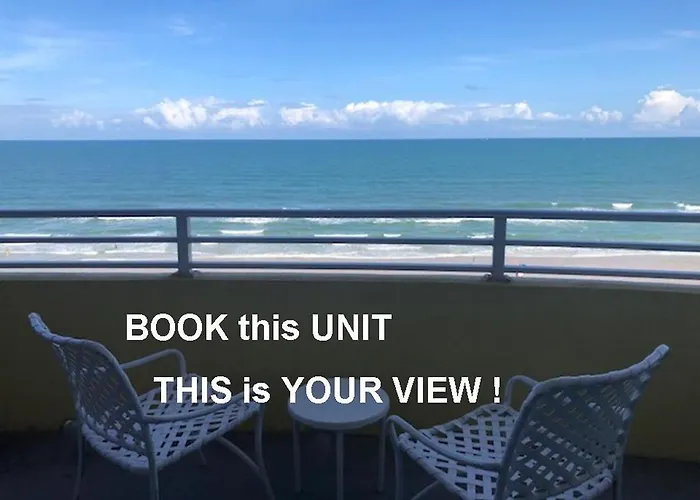Private Ocean Walk Resort - Amazing Ocean Front View Daytona Beach