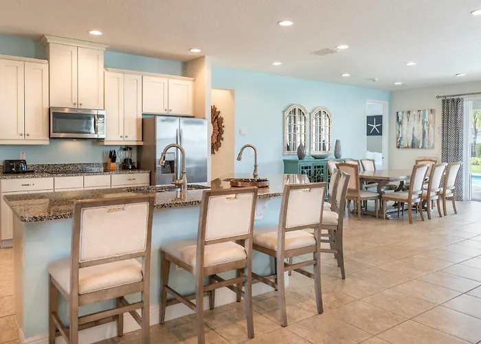 Spacious Home By Rentyl Near Disney With Private Pool, Movie Room, Air Hockey Table & Resort Amenities - 530B Orlando